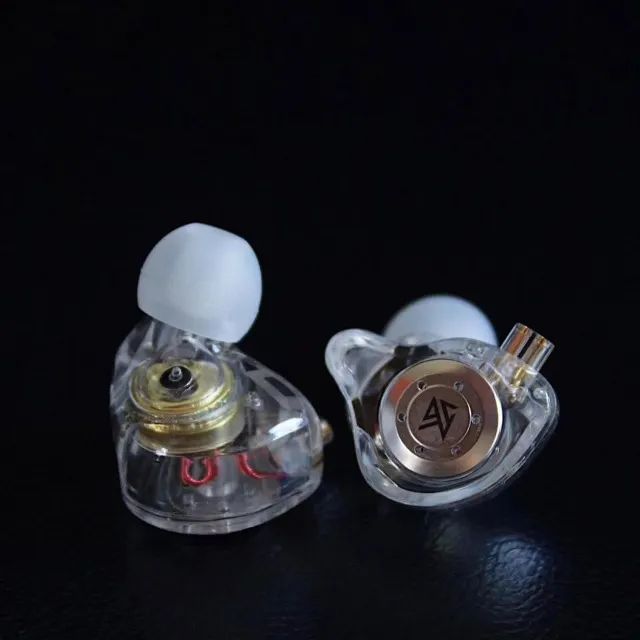 Fone KZ EDX PRO Com 2 Drives, Retorno de Palco, Gamer, Sem Microfone + Case + Adaptador. - Foto 6