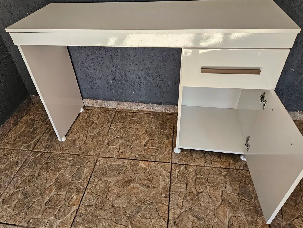 ESCRIVANINHA MESA NOVO - ENTREGAMOS MONTADO - Foto 4