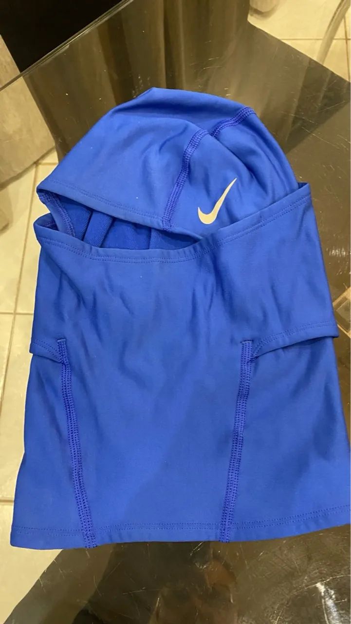 Nike Pro Combat Hyperwarm Hydropull Hood - Game Royal - Foto 2