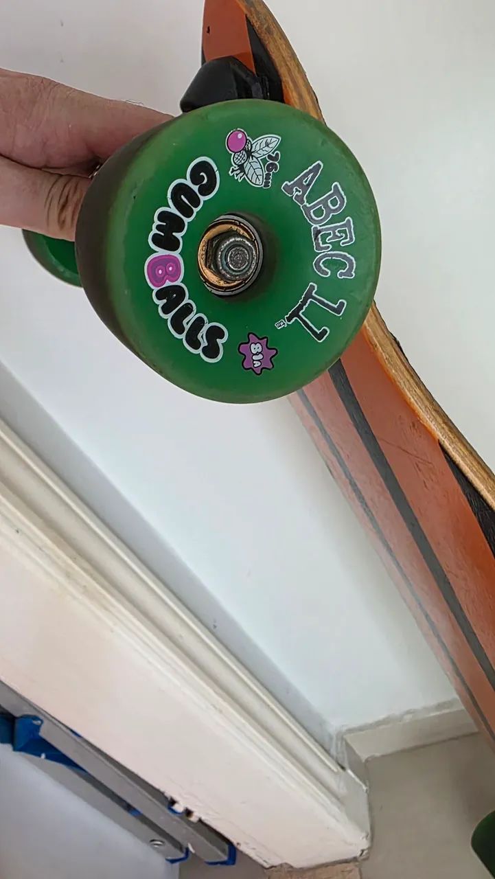 Longboard com rodas Gumballs - Foto 3