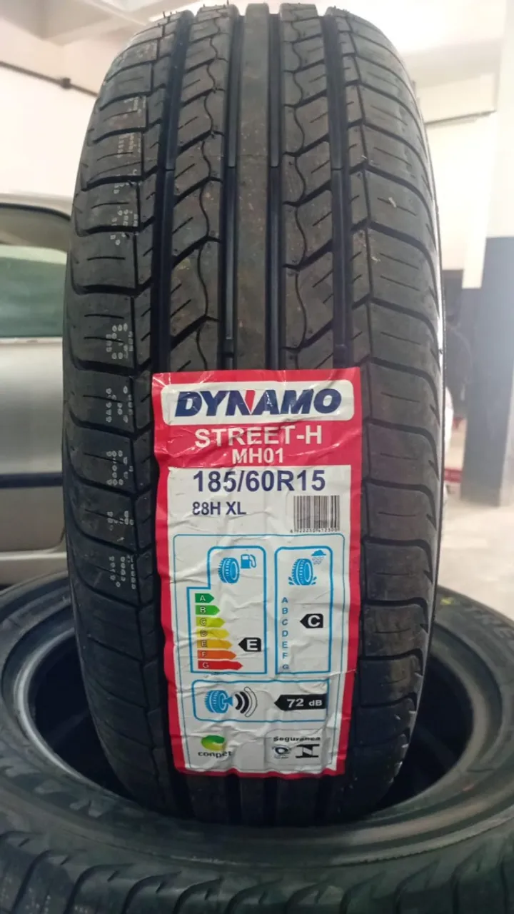 Pneu 185/60/15 Dynamo (aro 15 primeira linha novo)