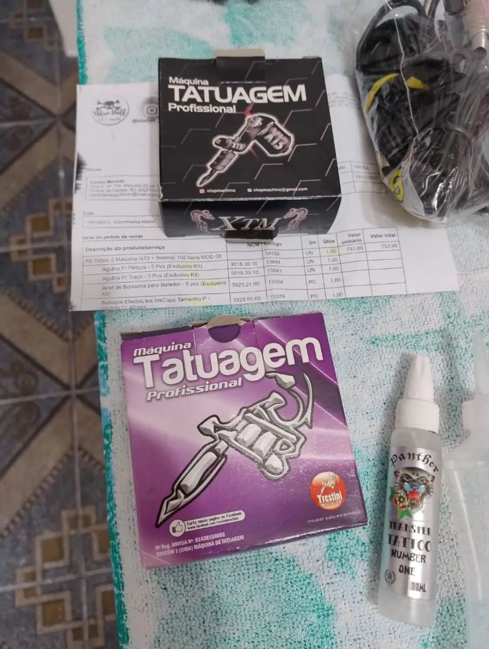 KIT COMPLETO TATUADOR - Foto 5