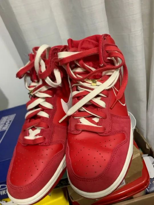 Tênis Nike Dunk Low Vermelho - Foto 2