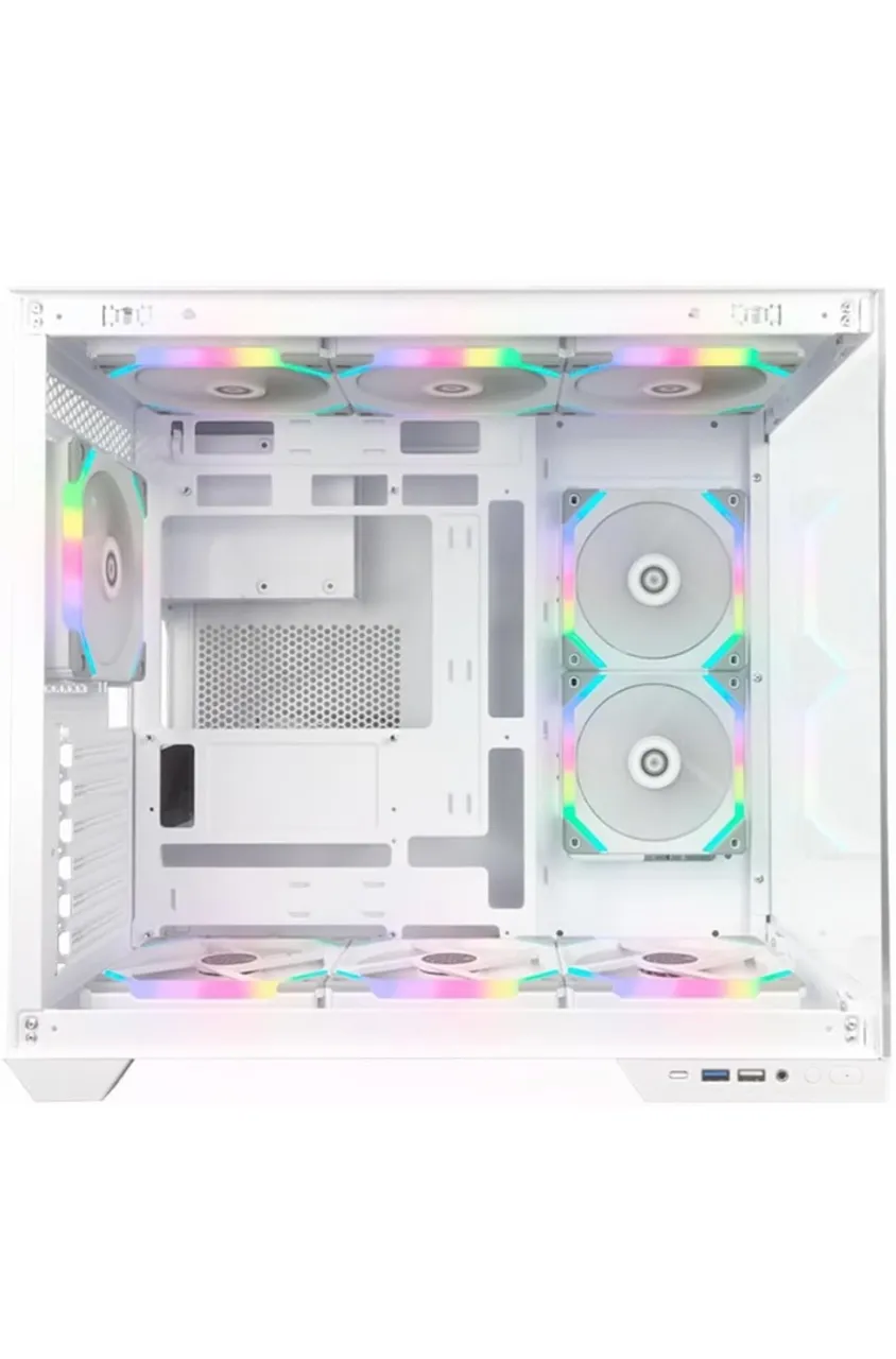 Gabinete Gamer Redragon Wideload Pro, USB 3.0+2.0, Aquário, Vidro Panorâmico, SEM FANS