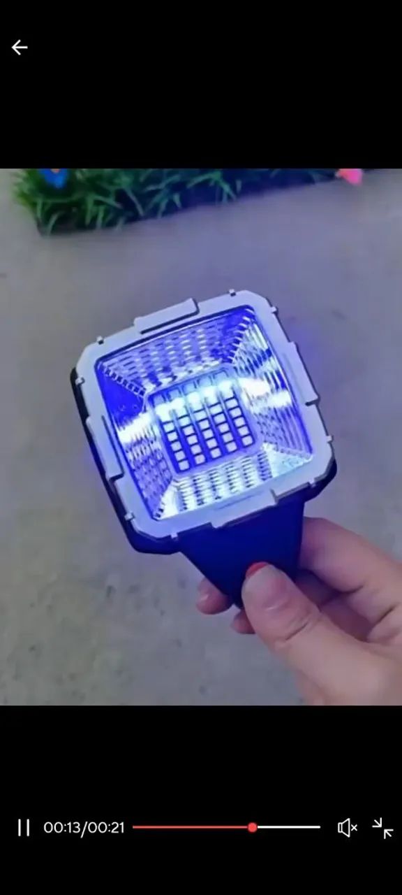 Lanterna de led multifuncional célula solar - Foto 2
