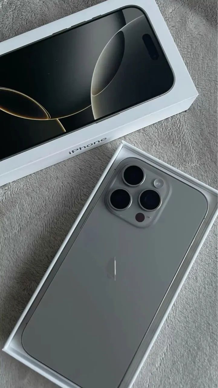 iPhone 16 pro Max semi novos TODAS AS CORES DISPONIVEIS