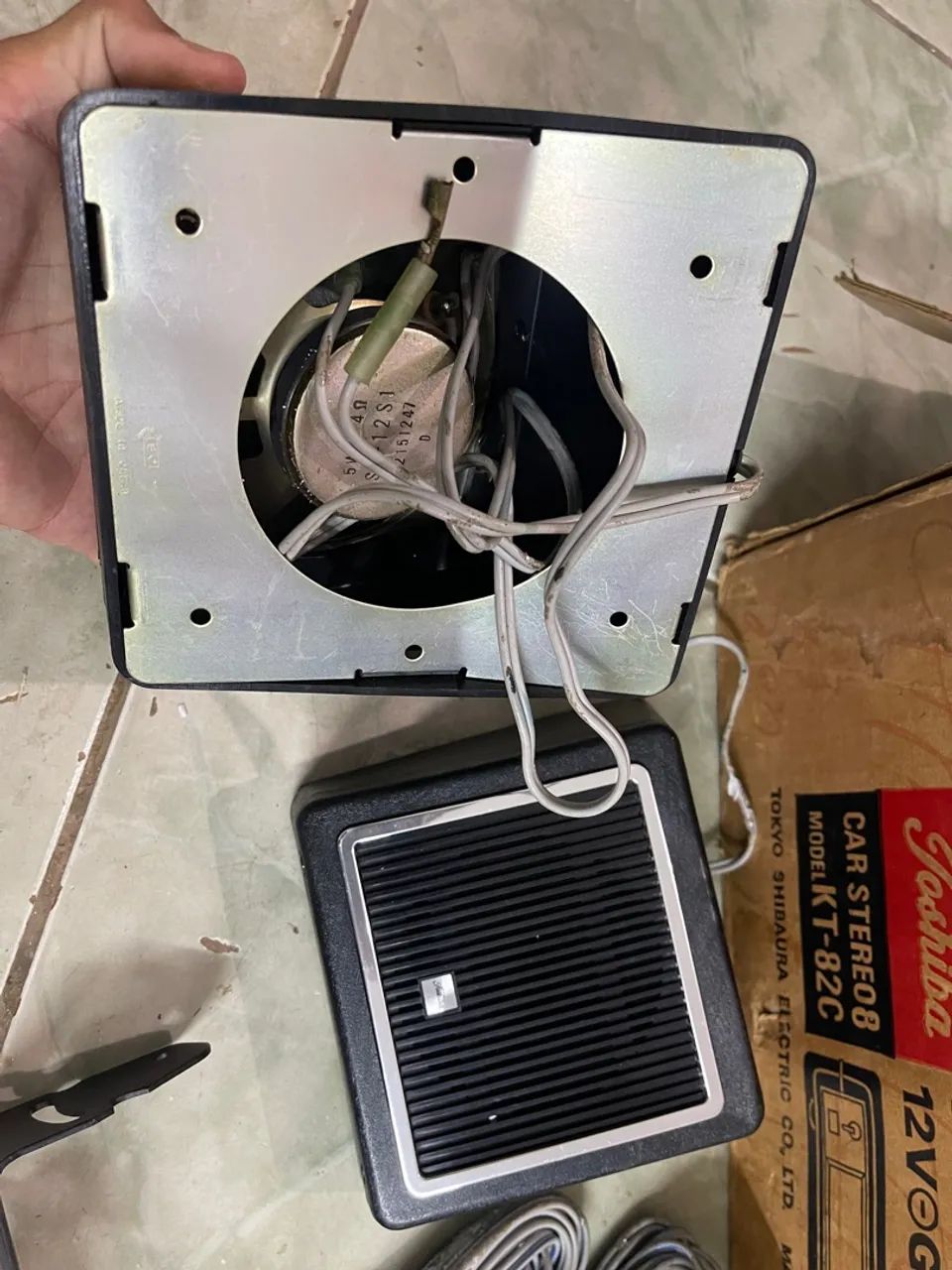 Toca fitas antigo de cartucho Toshiba kt-82c novo sem uso raríssimo  - Foto 3