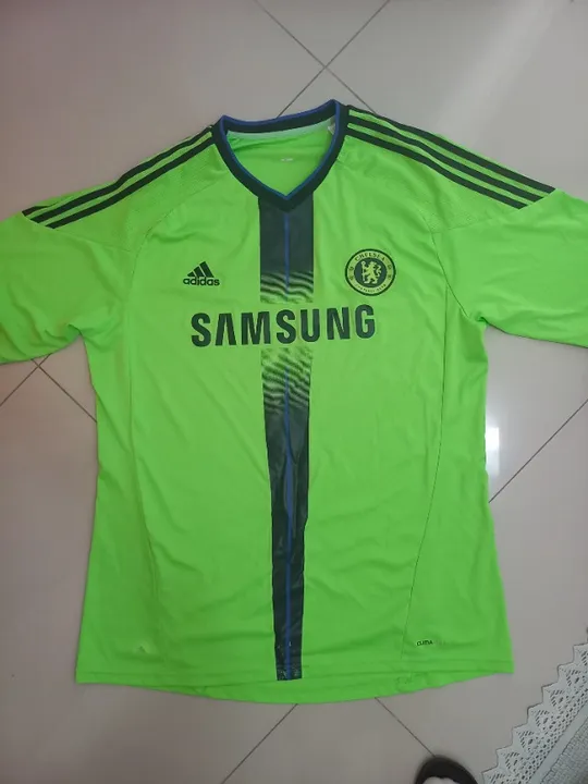 Camisa Chelsea Oficial verde limão