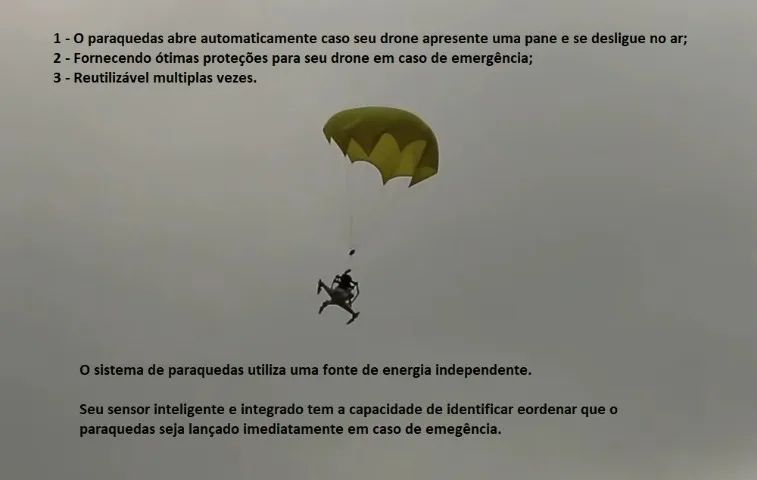 Dji Phantom 4 ou 3 - Paraquedas Automático - Foto 6