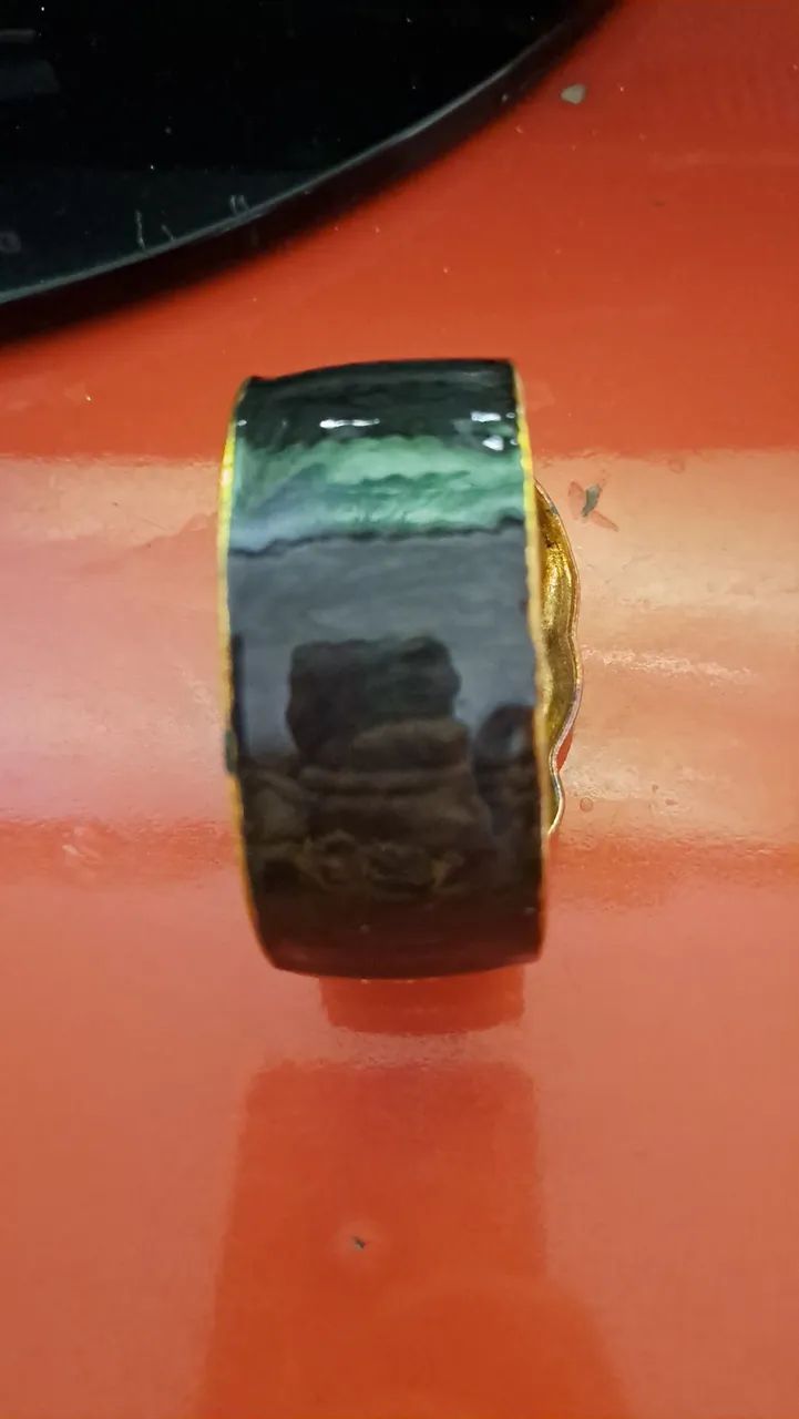 Pulseira de Coruja Dourado com Detalhes em Preto - Foto 3
