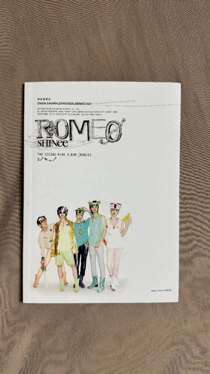 SHINee Romeo : SHINee 2nd Mini Album ROMEO | SHINee Wiki | Fandom