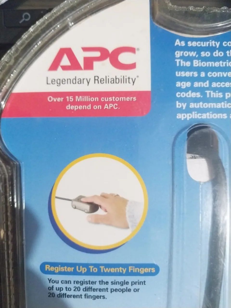 Leitor de Biometria - Marca APC - Foto 4