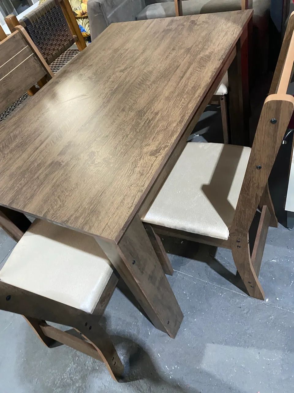 Mesa com 4 cadeiras - entrego hoje  - Foto 3