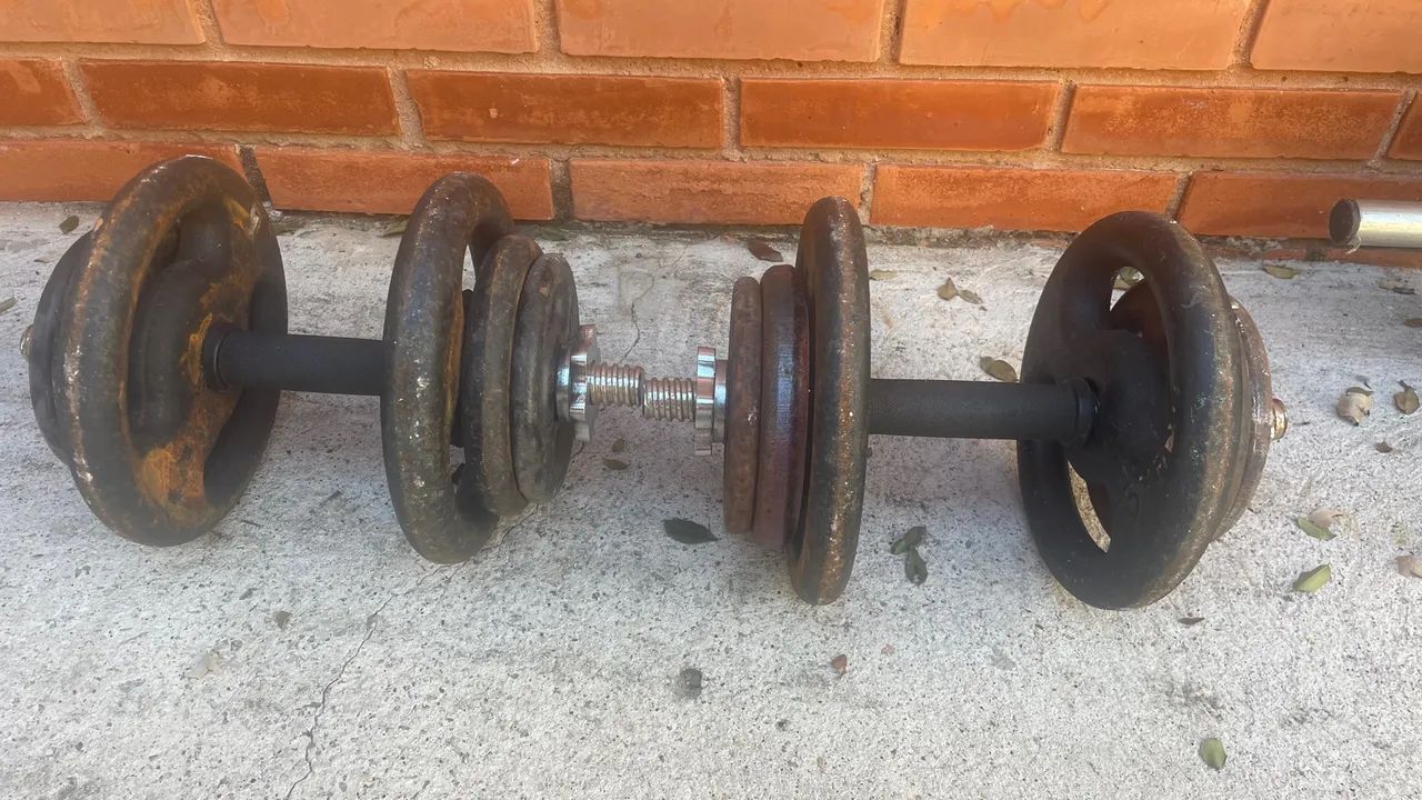 Kit musculação  - Foto 2