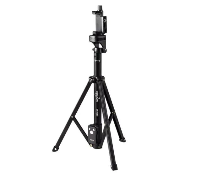 Tripé Fotográfico Multifuncional 1.34m com Controle Remoto Bluetooth Oberon OR-1688 - Foto 3