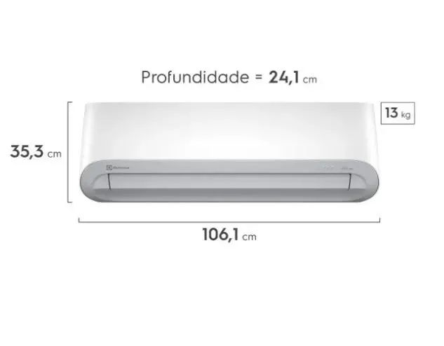 Ar-Condicionado Electrolux Split 18.000 BTUs Color Adapt Quente/Frio (UI18R/UE18R) - Foto 2
