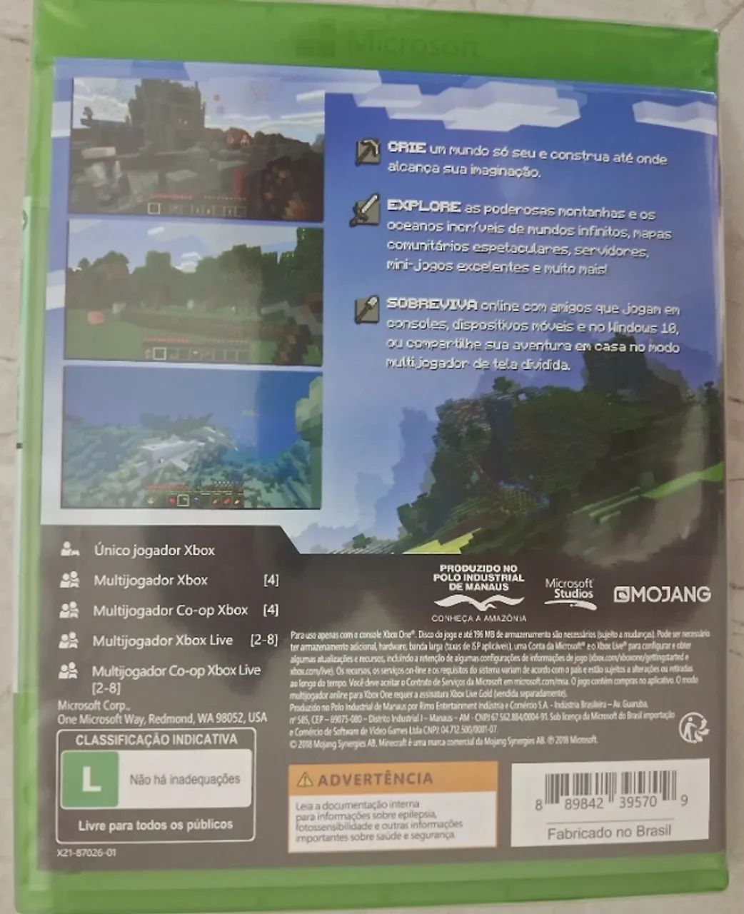 Jogo Minecraft Xbox One - Foto 2