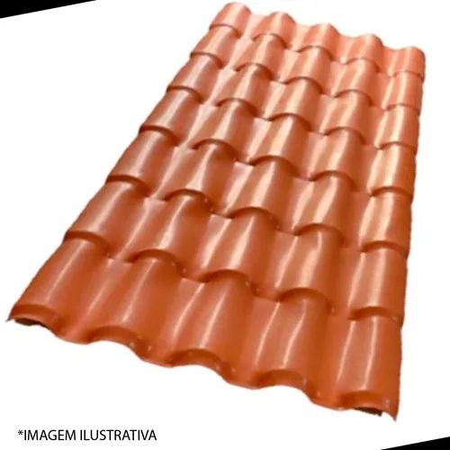 Promoção Telha Colonial PVC 2,30x086 Fortlev/Afort R$ 89,90 a Vista R$ 95,00 Parcelado