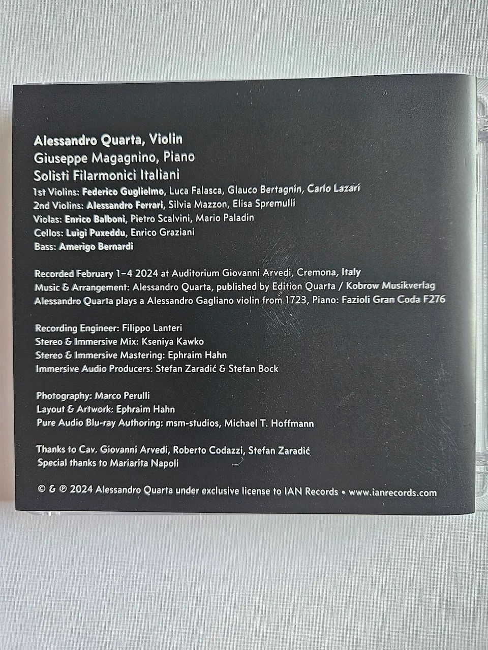 The 5 Elements - Alessandro Quarta - CD - Foto 2