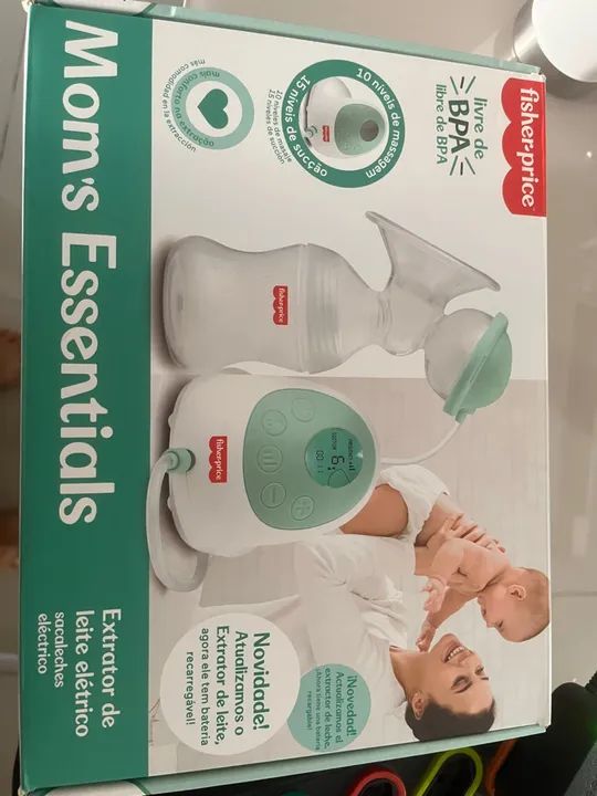 Extrator de Leite Elétrico Fisher-Price Mom's Essentials Novo - Foto 2