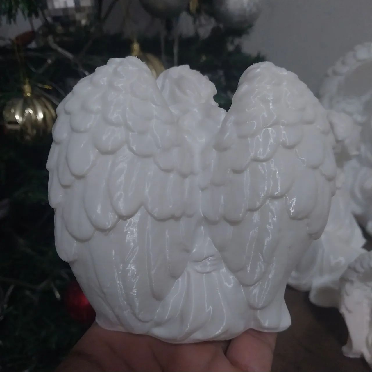 Anjo Decorativo Branco - 3D - Vários Tamanhos - Foto 3