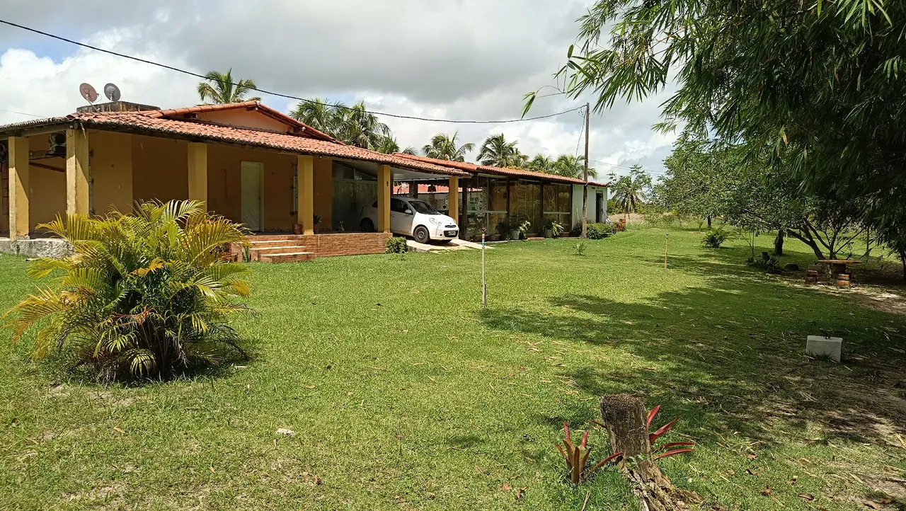 Propriedade rural com requinte de casa de praia junte duas paixões!