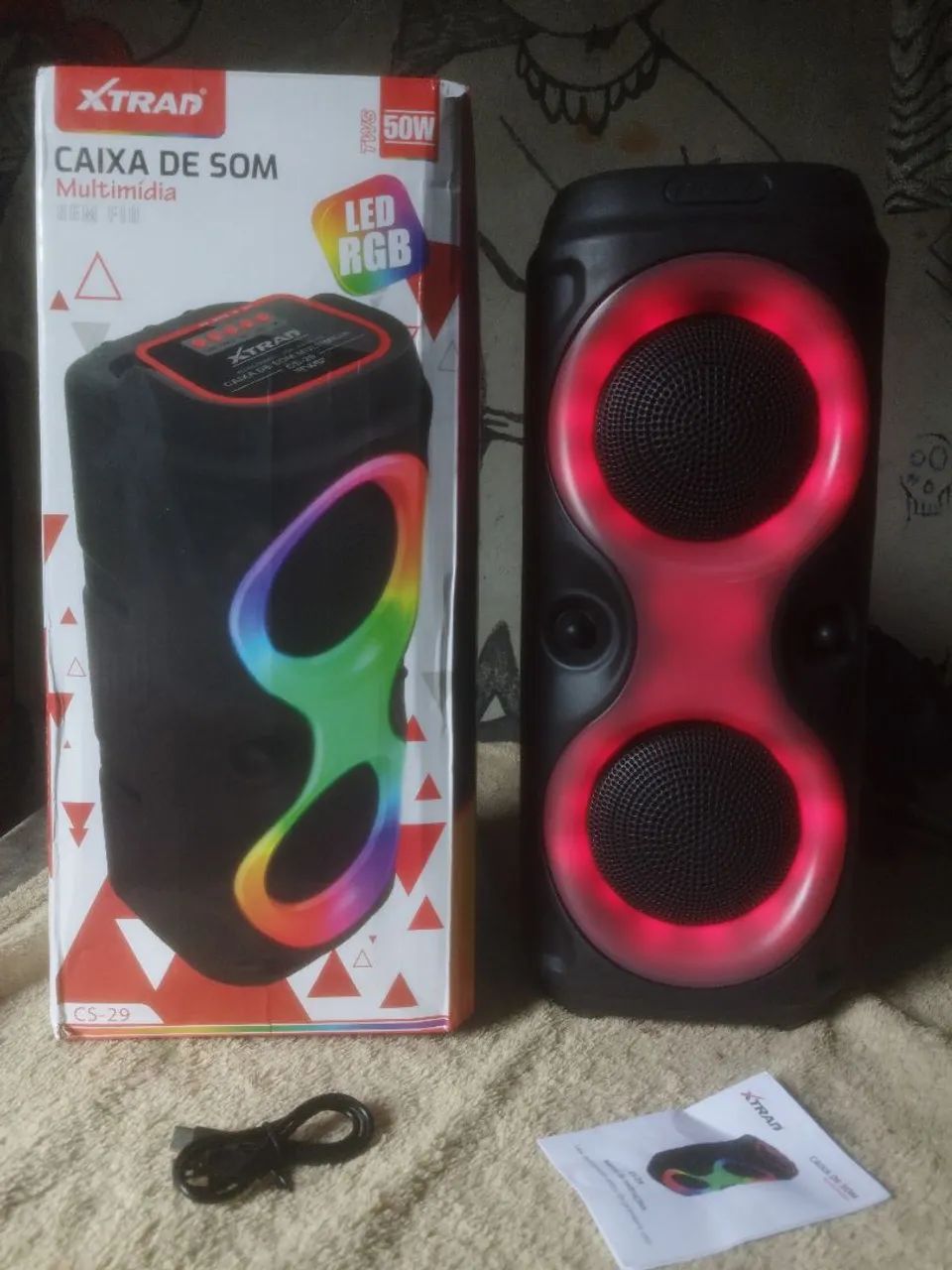 Caixa de som Bluetooth 64396800827521122