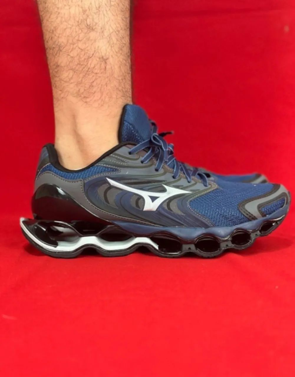 Tênis Mizuno Wave Prophecy 12 s-Azul - Foto 5