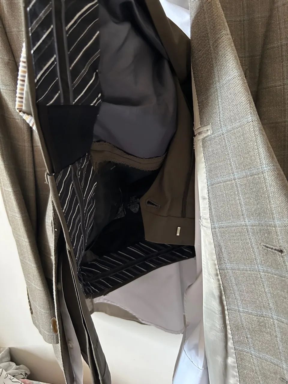 Blazer Masculino Xadrez Elegante - Foto 4