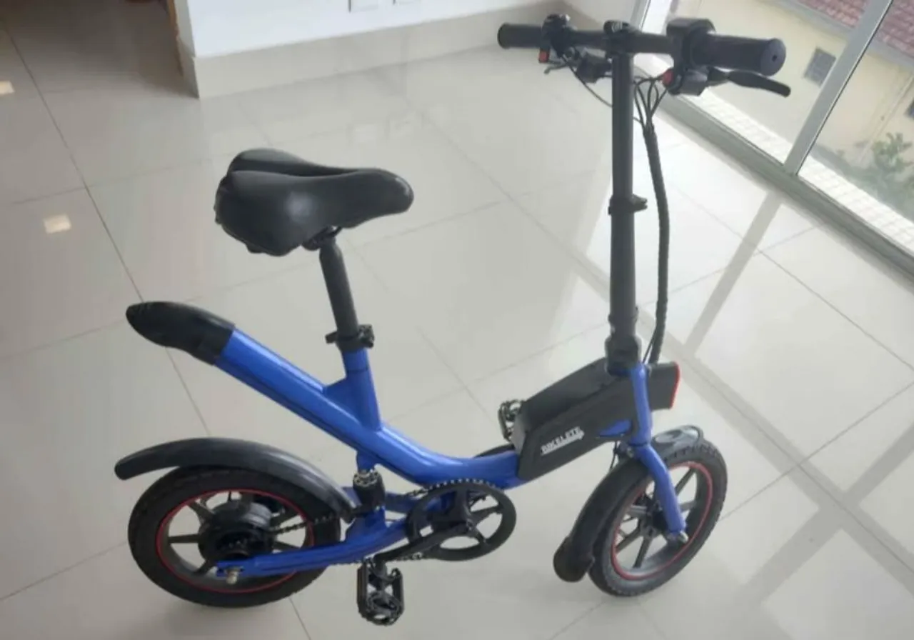 Bicicleta Elétrica Dobrável - Conforto e Praticidade