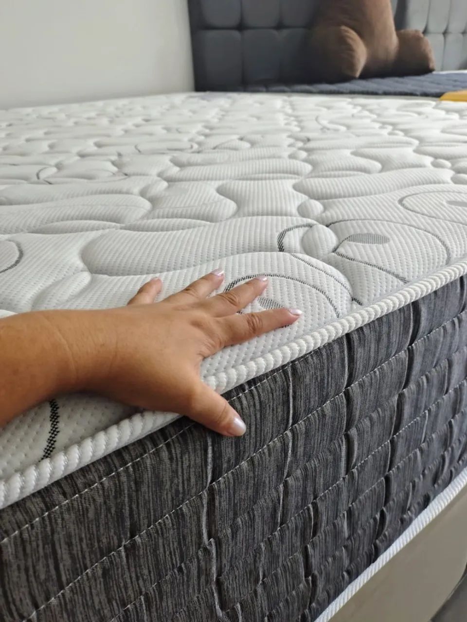 CAMA QUEEN ORTOBOM 78 CENTÍMETROS DE ALTURA - Foto 2