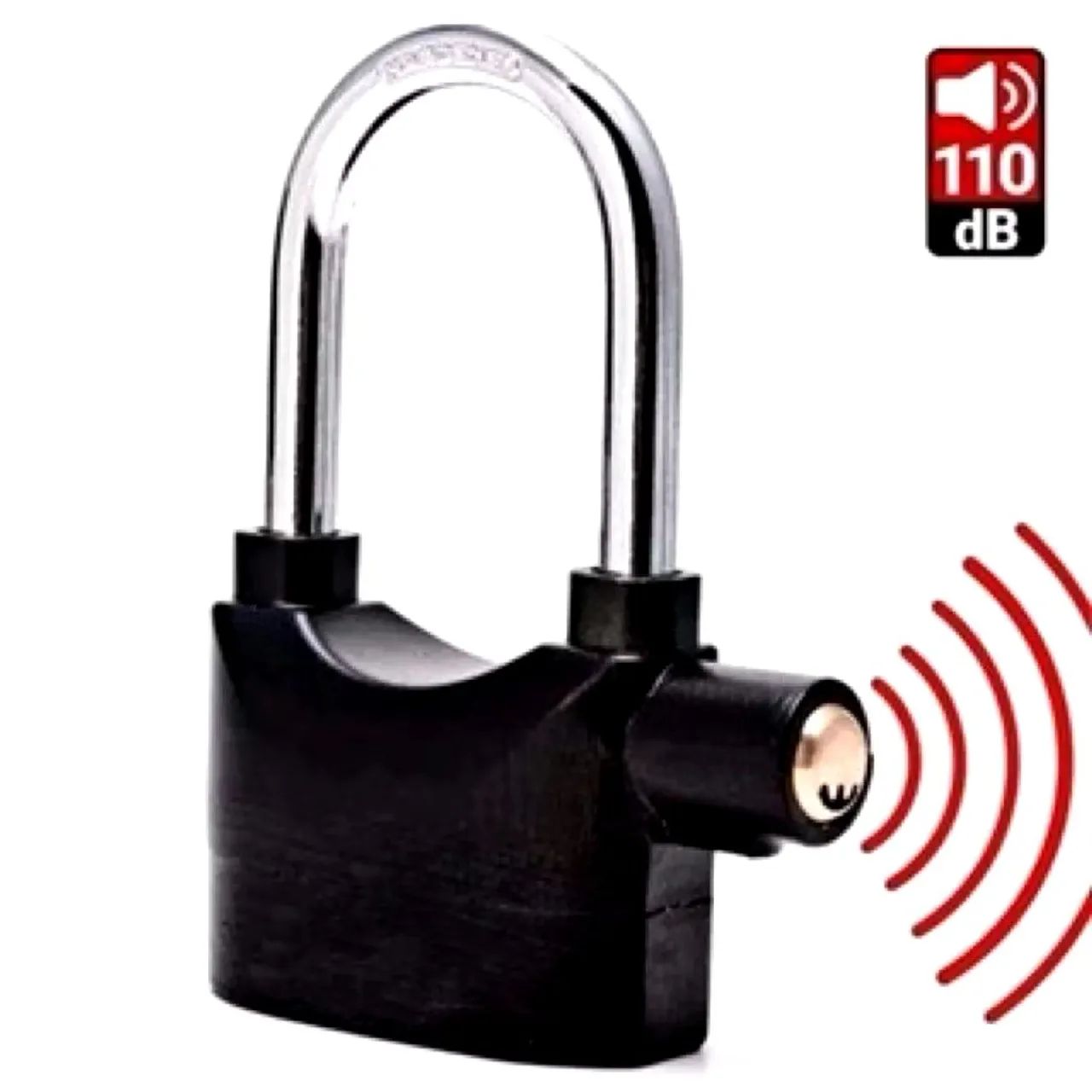 Cadeado de Segurança com Alarme - Novo - Foto 3