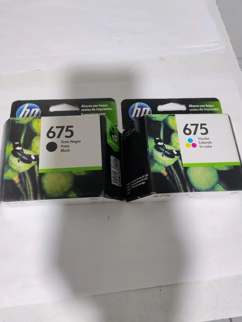 KIT de Cartuchos de tinta HP 675 Preto e Colorido
