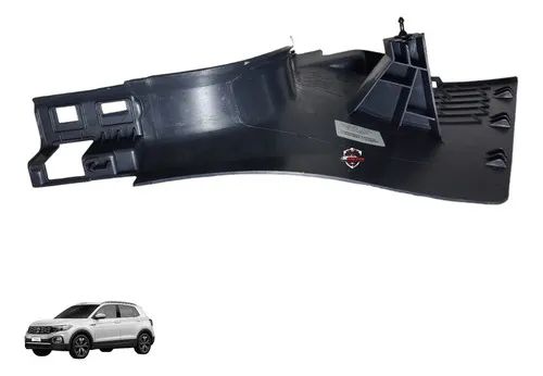 Soleira Coluna Dianteira Direita Volkswagen T-cross 2023 Preto - Foto 5