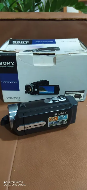 Filmadora Sony Handycam DCR-SX22