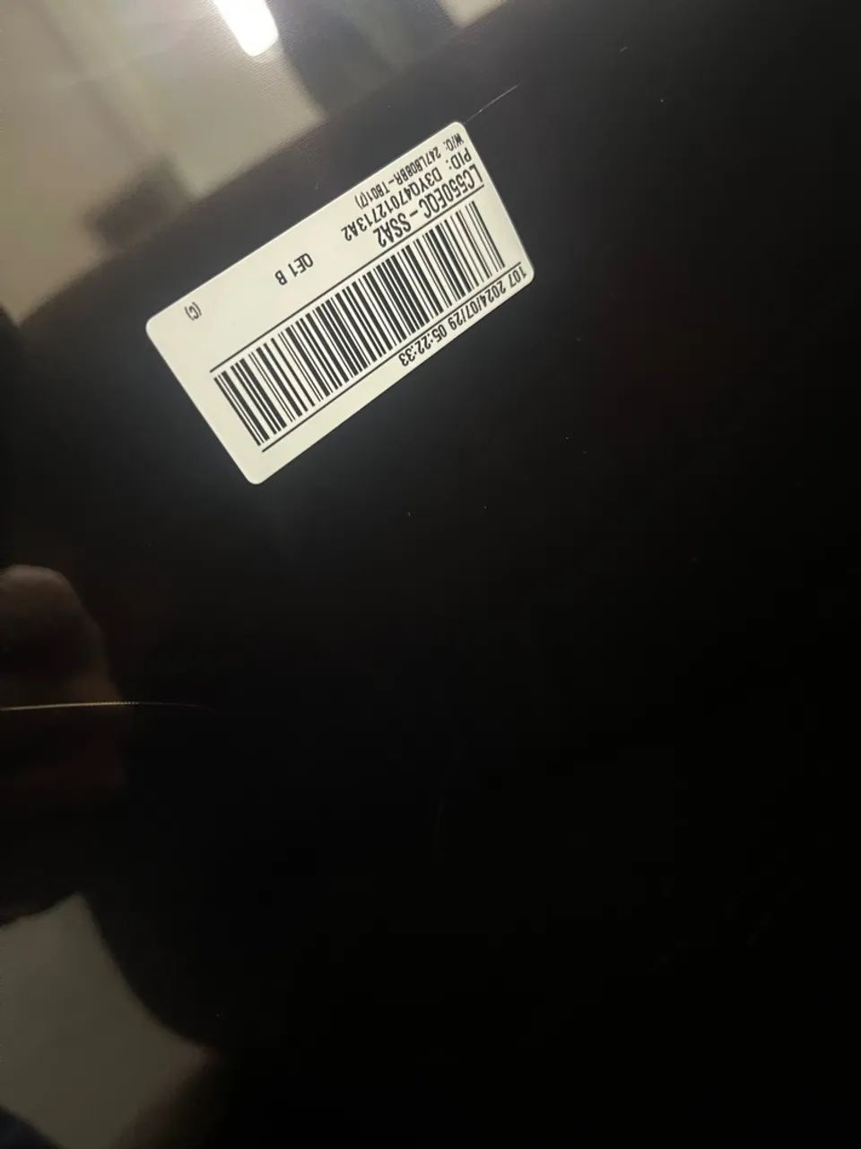 TV Samsung DU7700 55 Polegadas com tela danificada - Foto 4