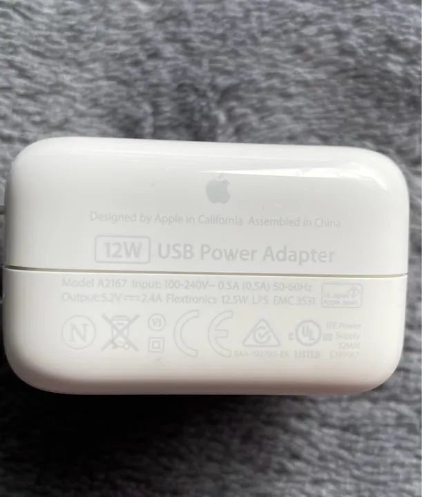 Carregador de Parede Apple 12W Original - Foto 4