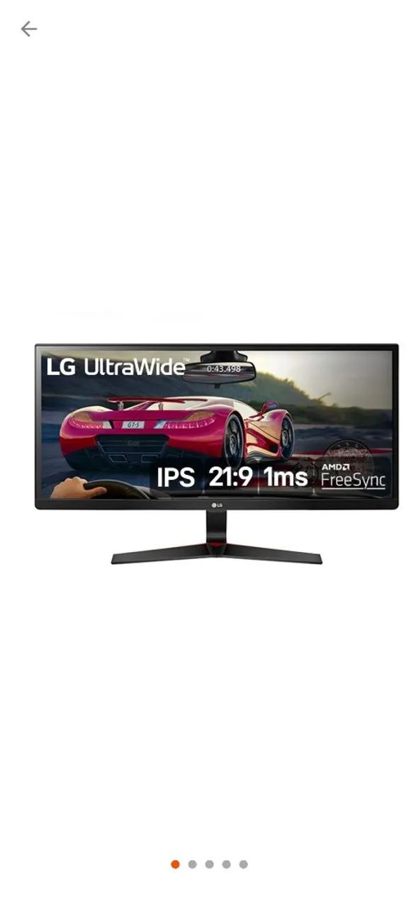 Monitor Gamer LG 29" UltraWide Full HD, 75Hz