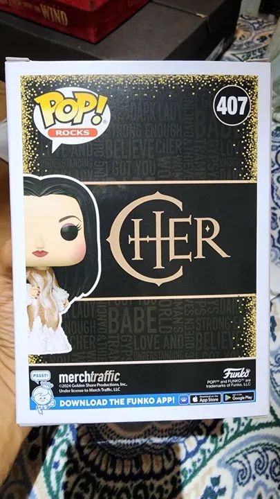 Funko Pop Rocks Cher 407 Novo - Foto 3