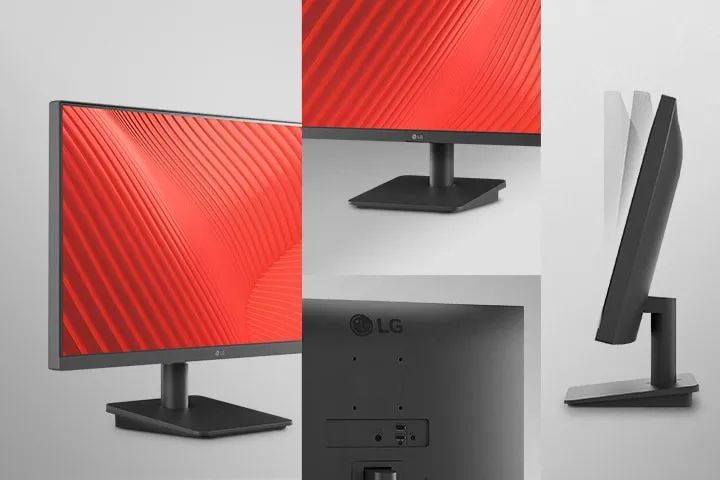 Monitor Gamer LG 24 pol. Full HD, IPS, 100Hz, 5ms, HDMI, Preto, Novo Lacrado - Foto 4