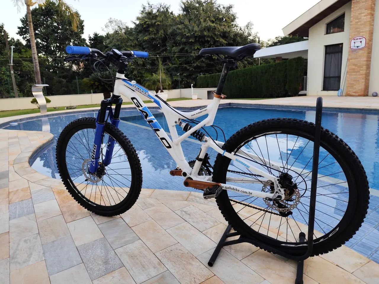 Bicicleta Gallo Aro 26 com Full suspension - Foto 5