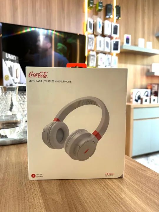 Fone de Ouvido Coca-Cola Elite Bass Wireless