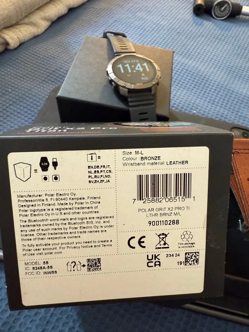 Polar Grit X2 Pro Titan com nota fiscal ( 5 meses )  - Foto 6