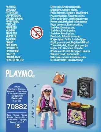 PLAYMOBIL - Toy, Multicoloured, 70882