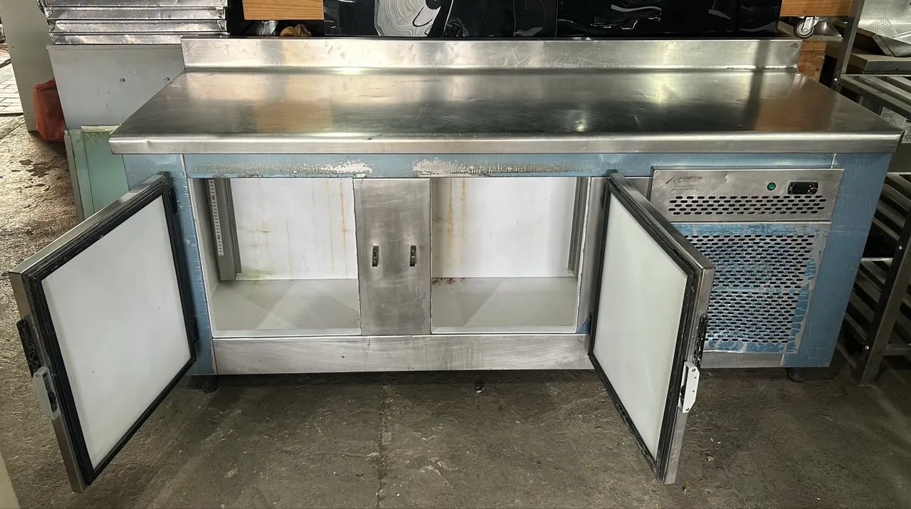 Refrigerador inox com Bancada top  - Foto 2