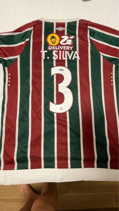 Camisa Fluminense Atleta completa com patrocínios. - Foto 2