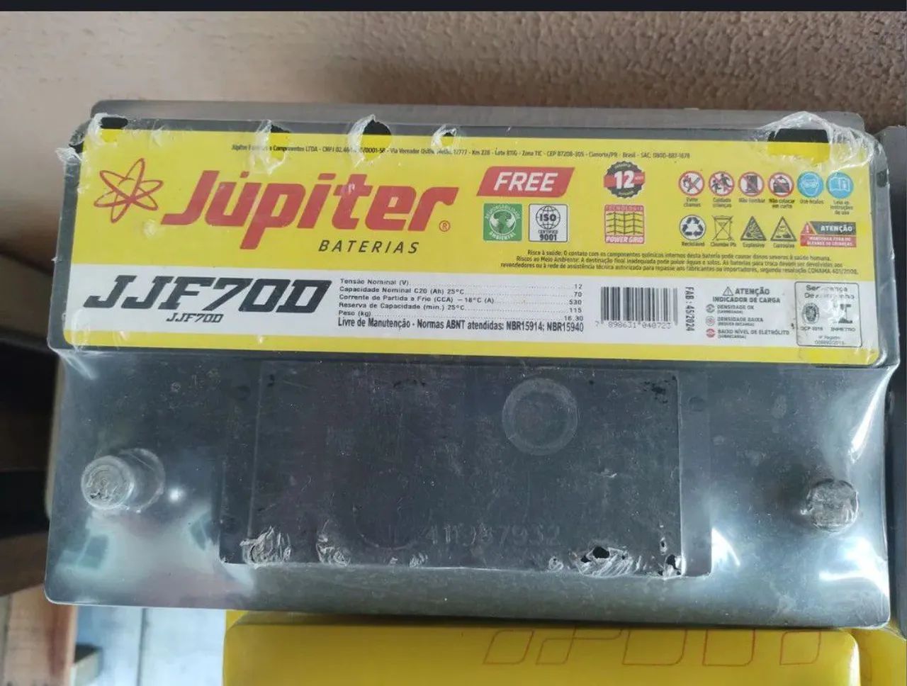 Bateria JUPITER a base de troca  - Foto 2