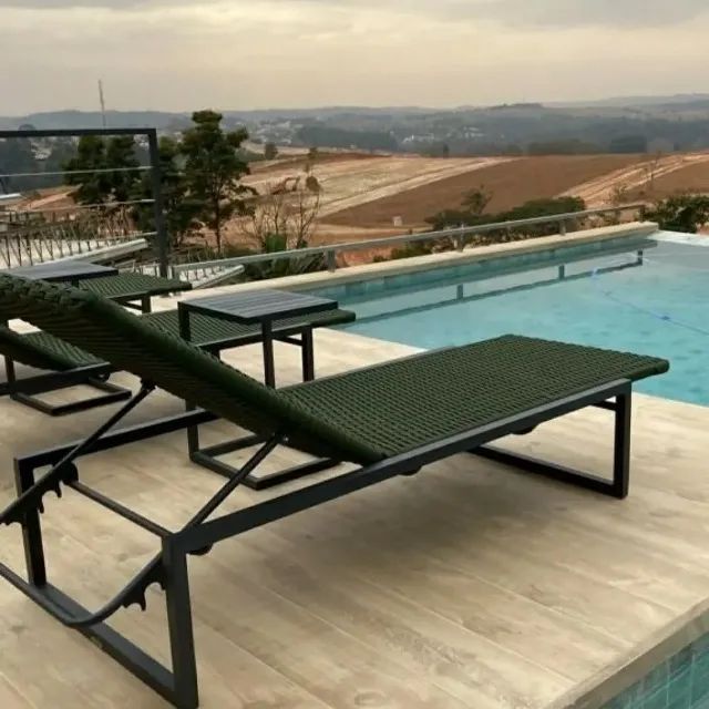 ESPREGUIÇADEIRA DE CORDA NÁUTICA PARA PISCINA (UND) - Foto 2