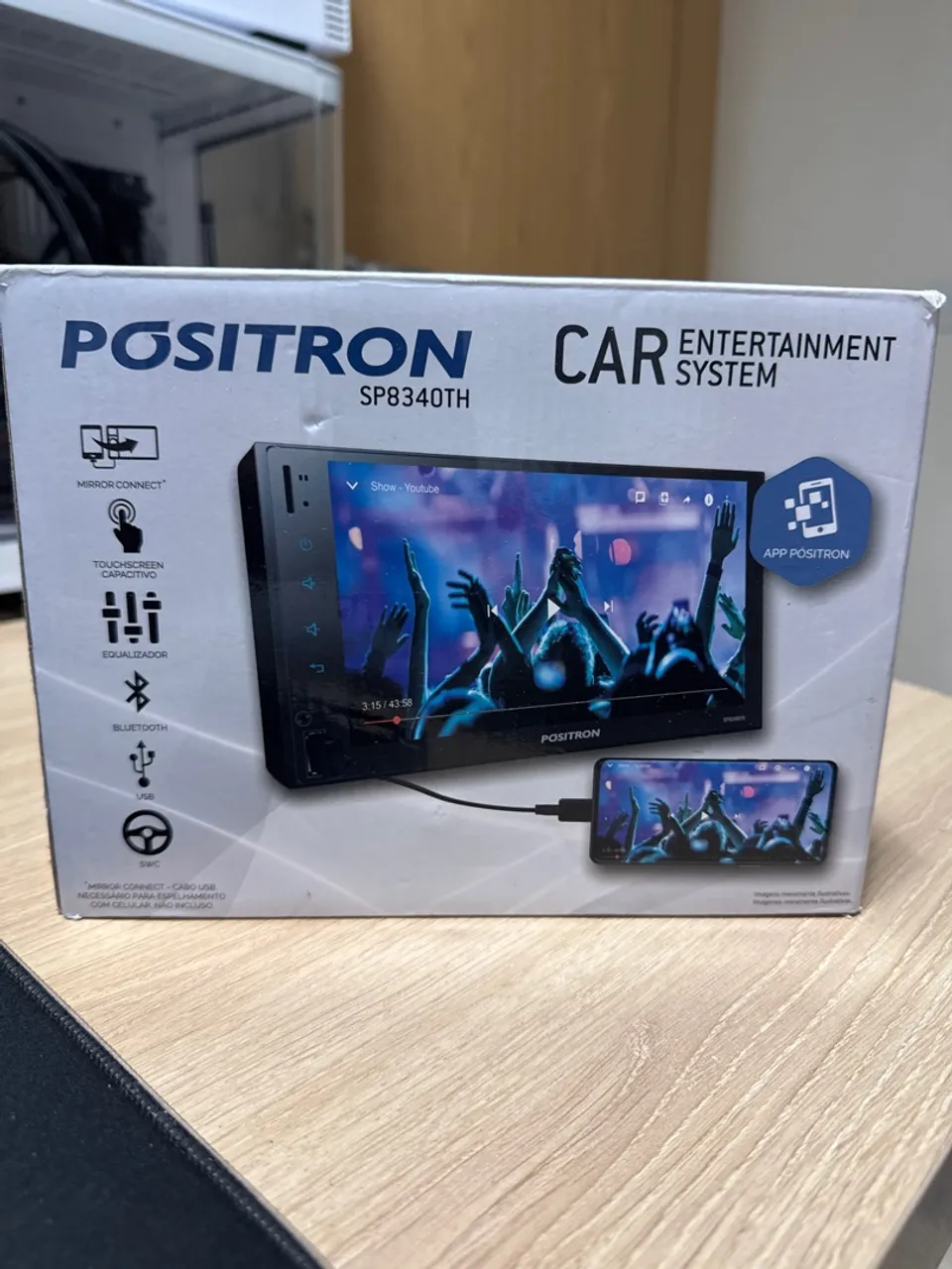 Central Multimídia Positron SP8340TH