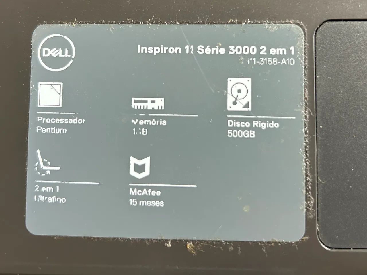 Notebook Dell Inspiron 11 Série 3000 2 em 1 - Com Defeitos - Foto 4